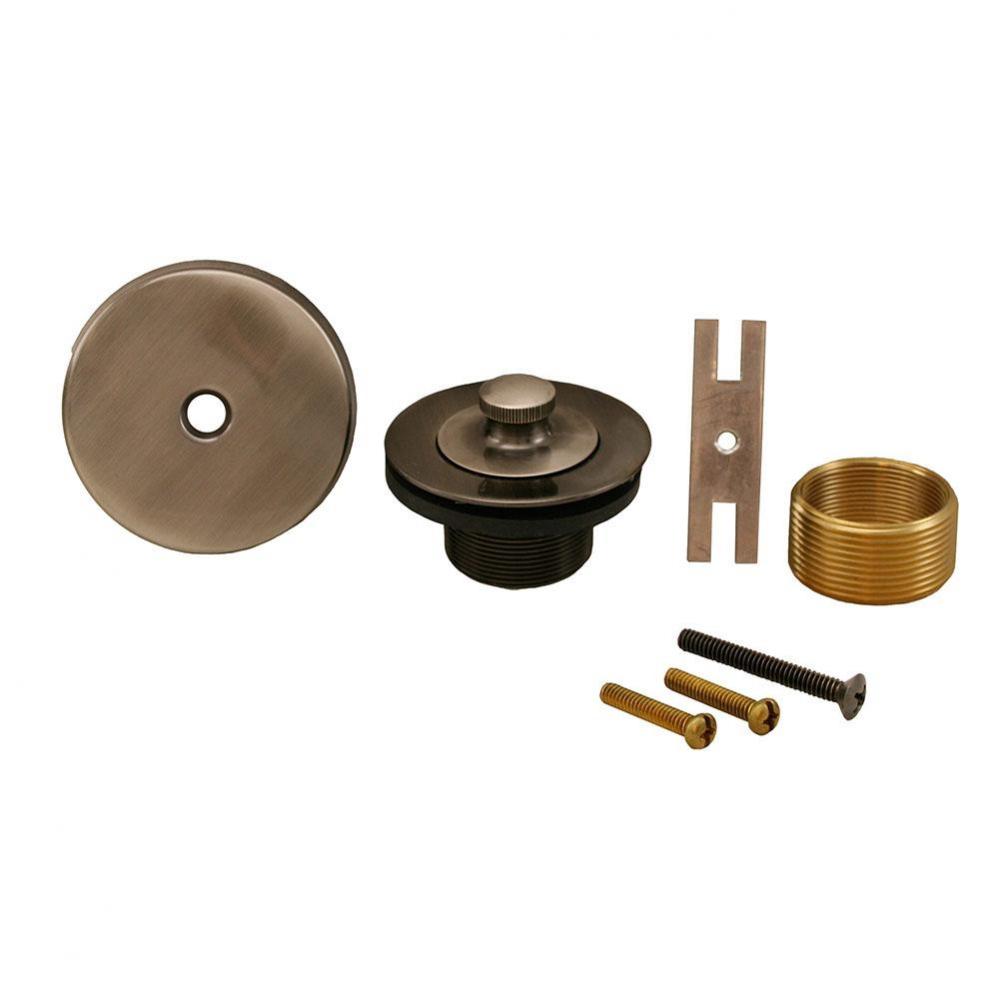 Antique Pewter One-Hole Lift and Turn Conversion Kit