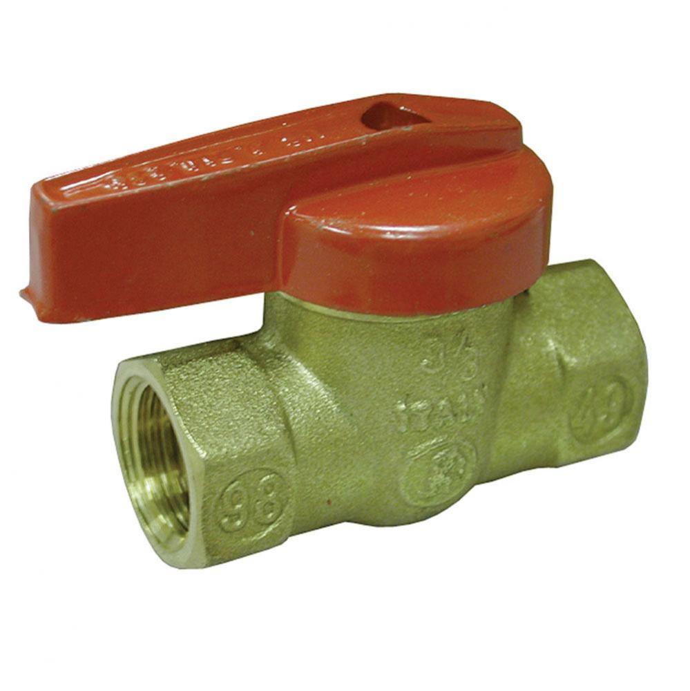 1-1/2'' FIP Brass Gas Ball Valve