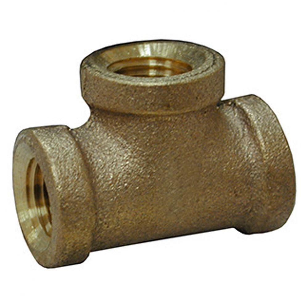 3/8'' Bronze Tee, Lead Free