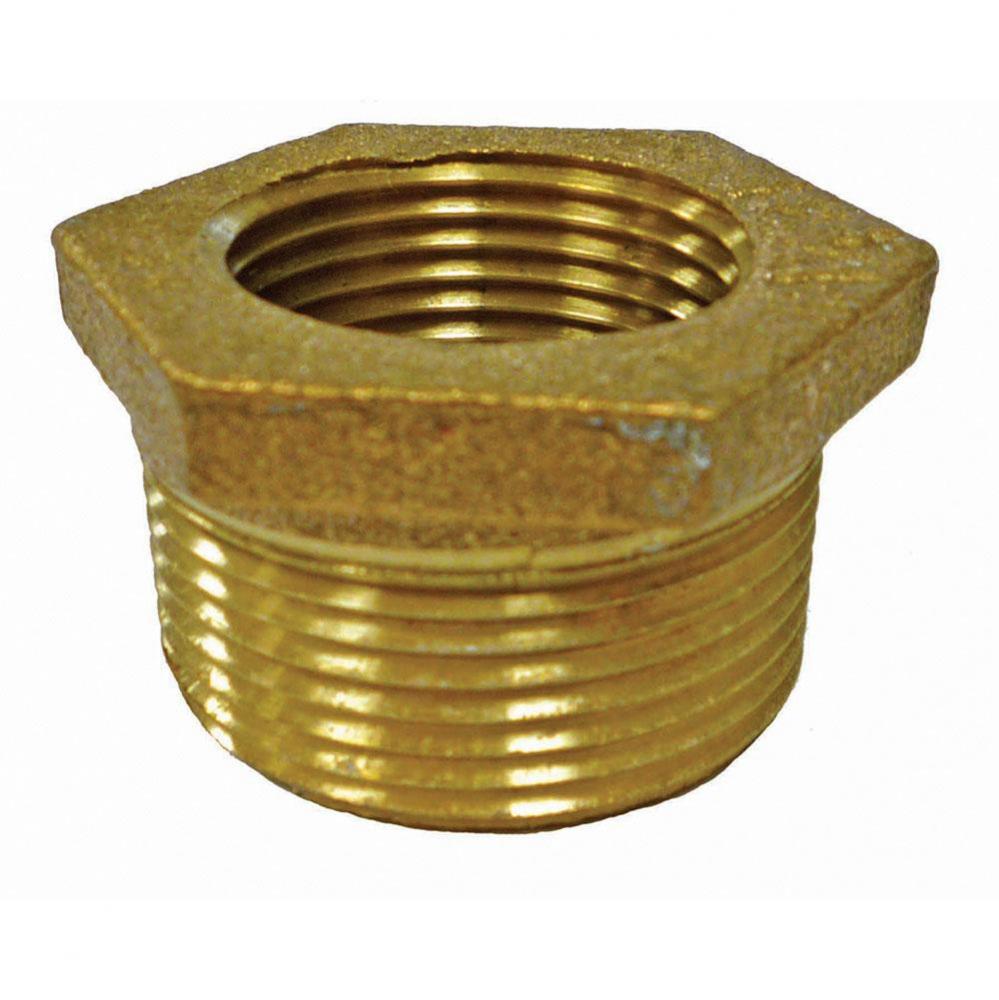 2-1/2X2 BRONZE HEX BUSHING LEAD FREE