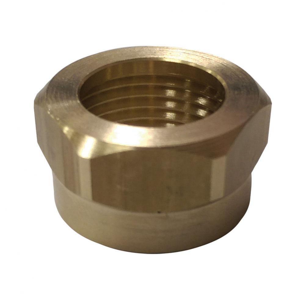 5/8'' x 7/8'' Brass Ballcock Coupling Nut, 25 pcs.