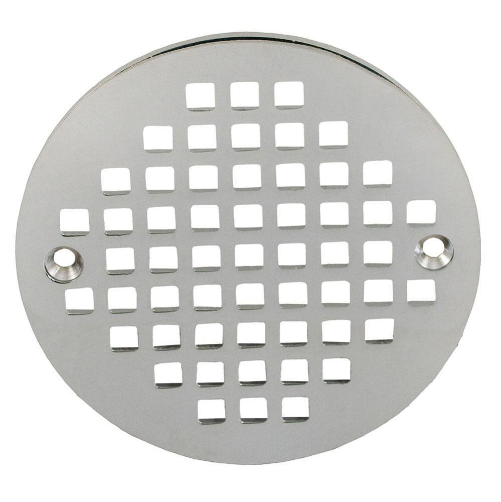 4'' Chrome Plated Round Cast Coverall Strainer