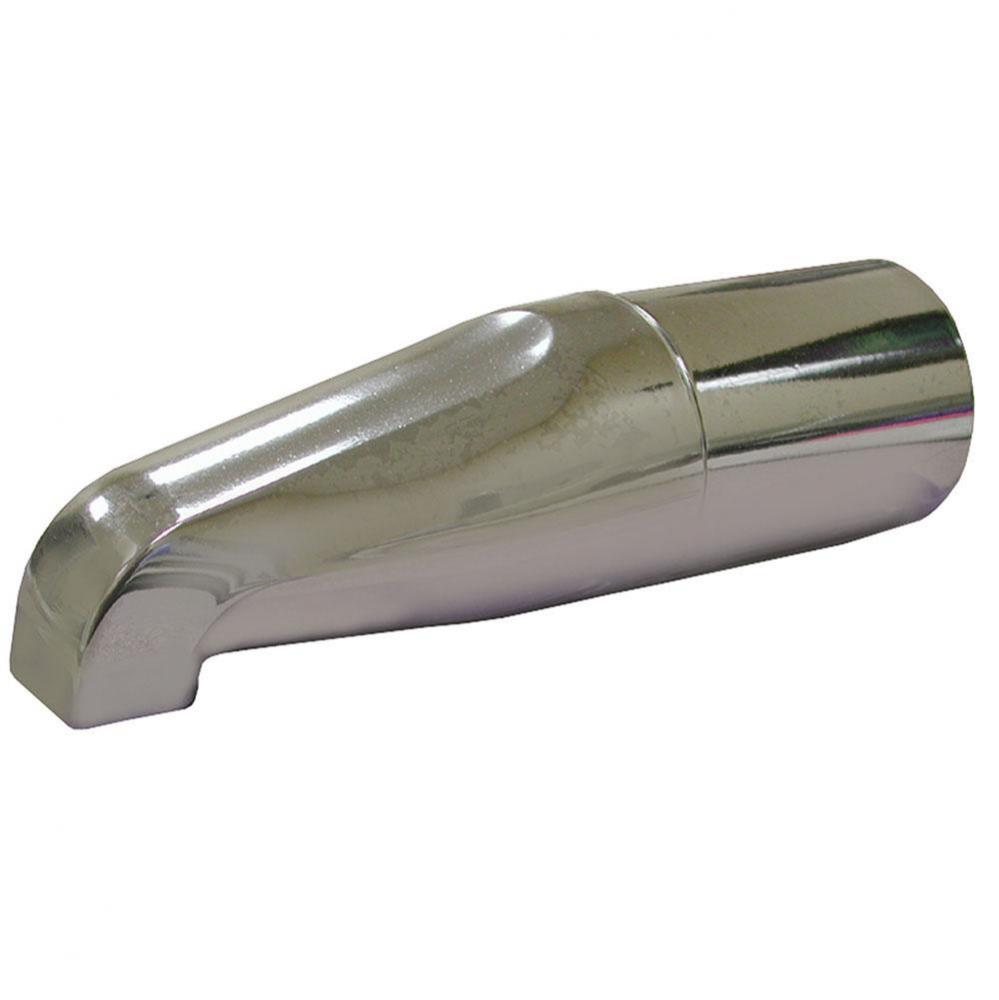 Chrome Plated 10'' Two Piece Tub Spout with Nose Connection