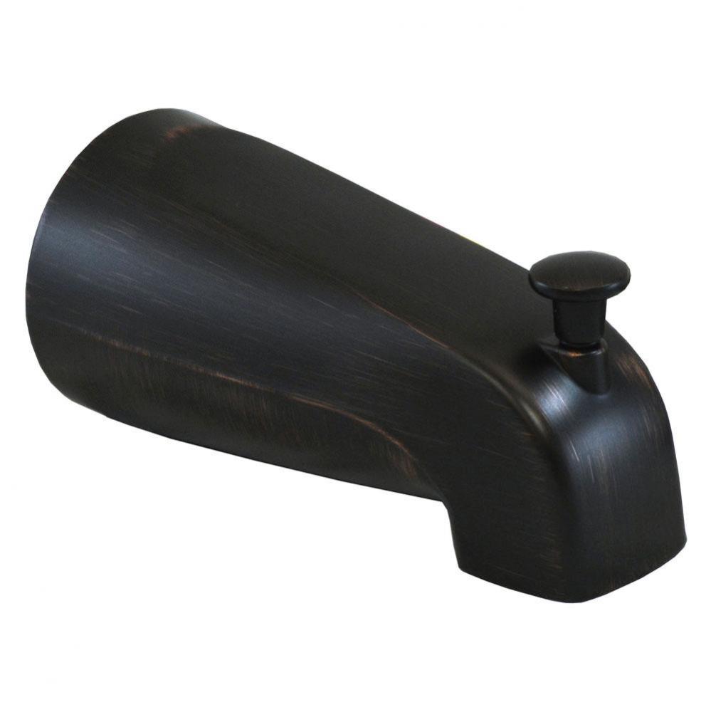 Old World Bronze 1/2'' CTS Diverter Spout with Slide Connection