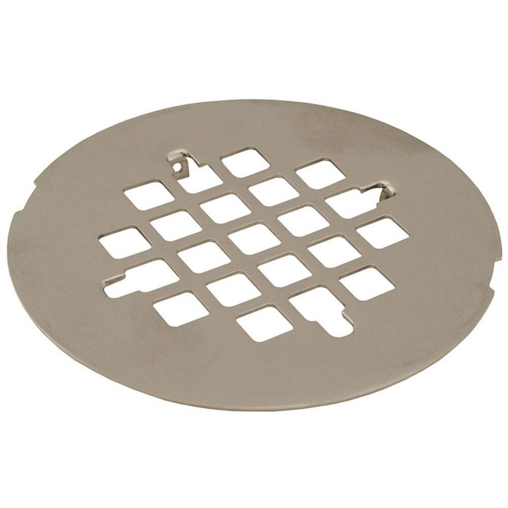Brushed Nickel 4-1/4'' Round Snap-In Strainer