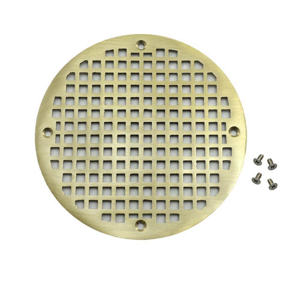 Nickel Bronze Full Grate Strainer for 2'' Solvent Weld Floor Drain