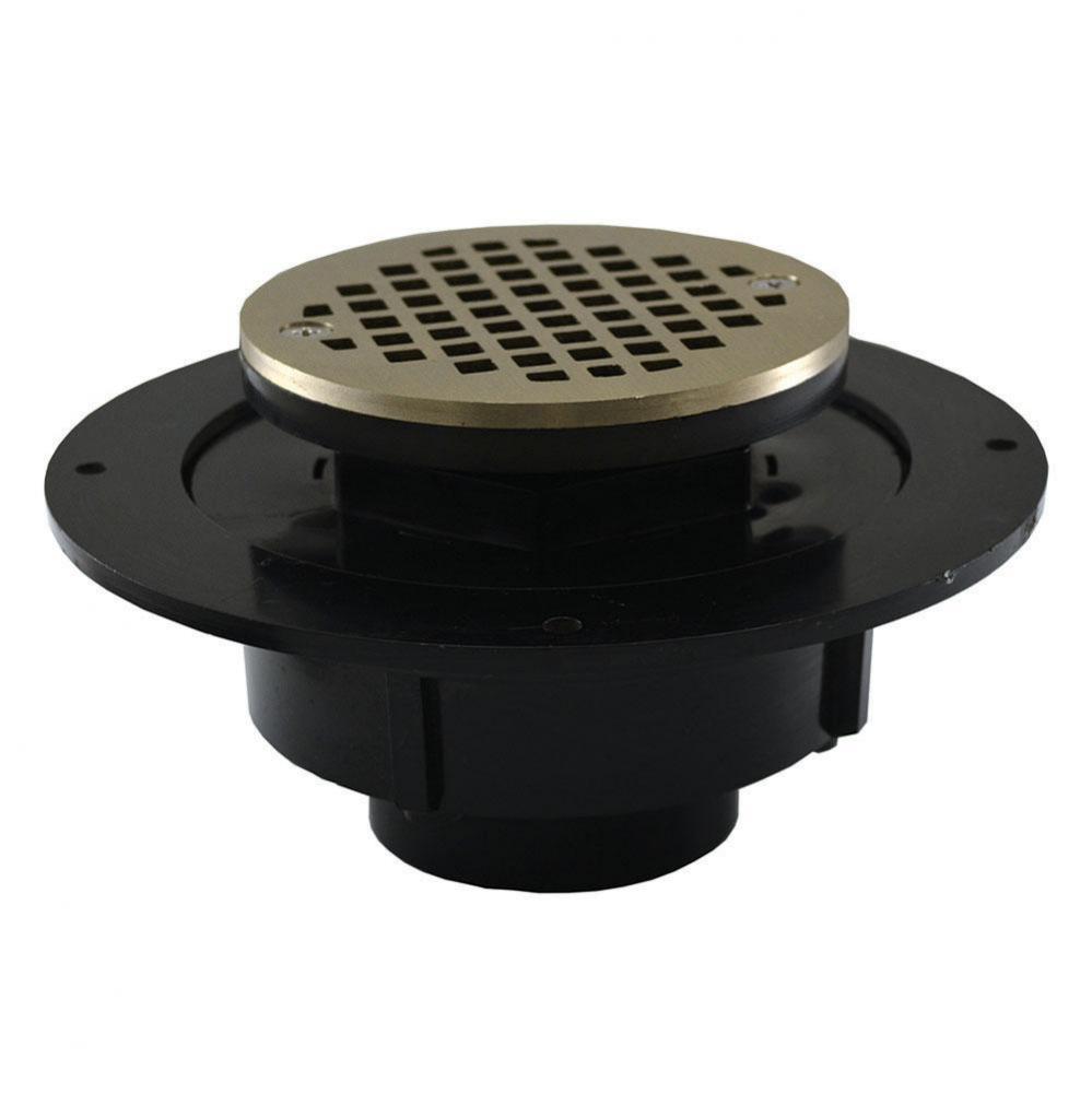 2 ABS SHW DRN SCR DN CLP RG W/NB STR