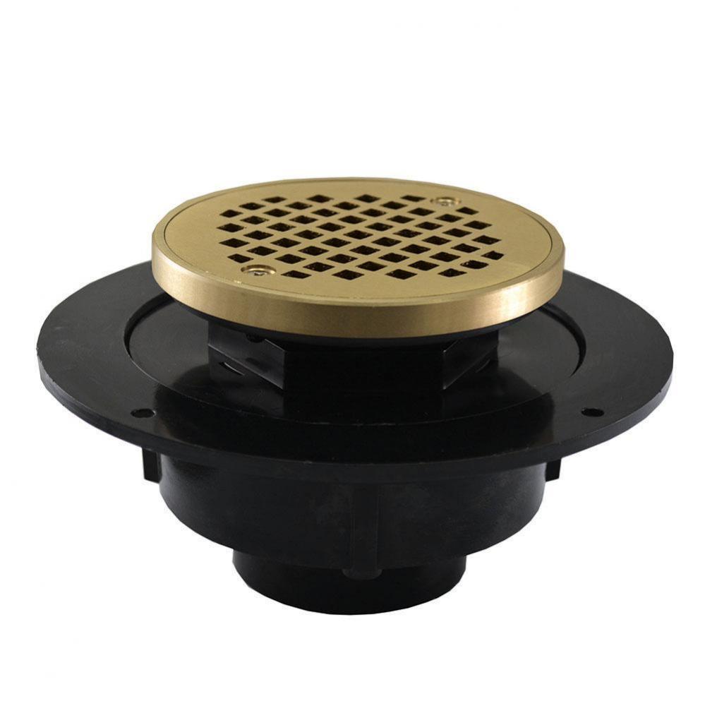 2 ABS SHW DRN SCR DN CLP RG W/PB & RING