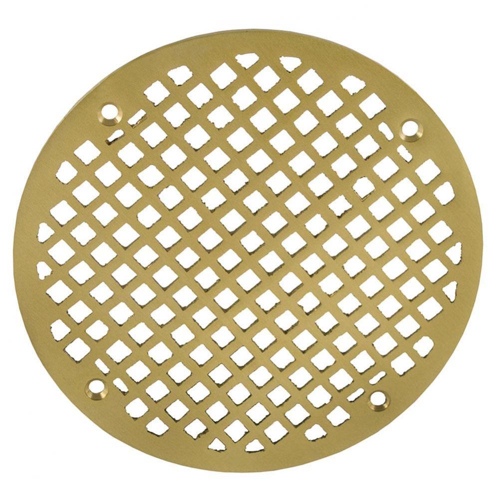 8'' Polished Brass Round Strainer
