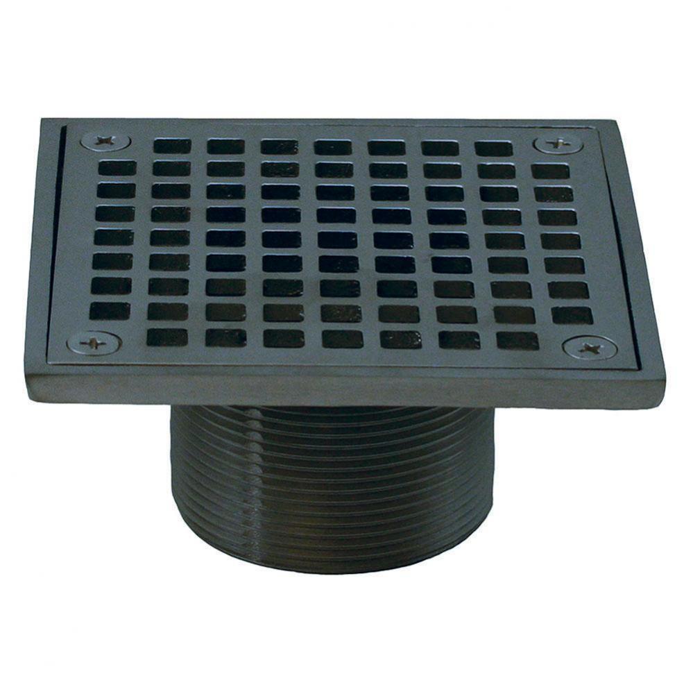4 PEARL NICKEL PVD SQ SPUD & STRAINER