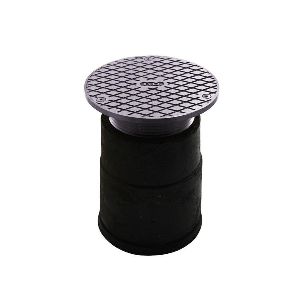 3'' Plumb Lock Adjustable Cleanout 3'' Spud with 3'' Gasket Connecti