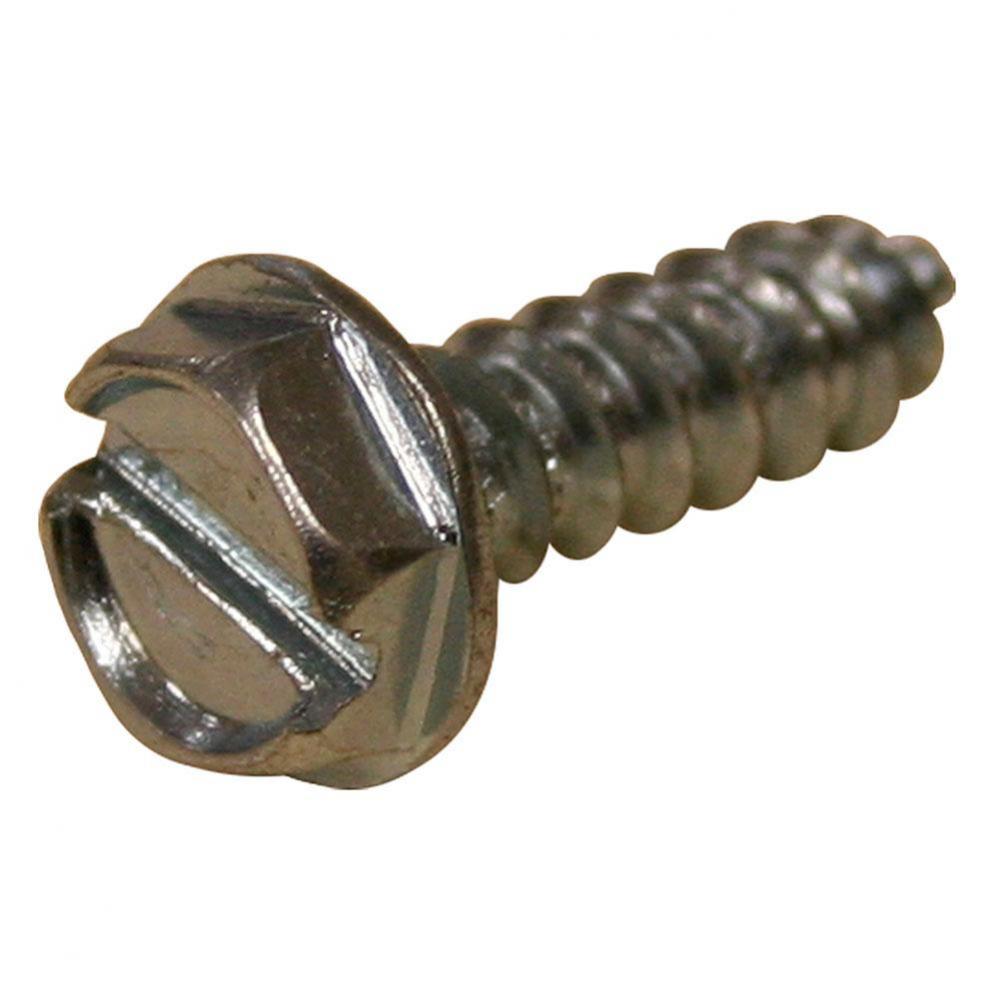 No.8 x 1/2'' Hex Head Tapping Screws, 100 pcs.