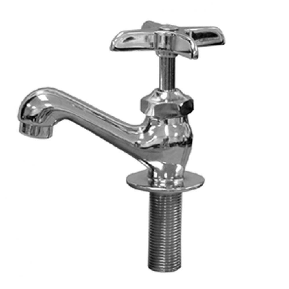 Chrome Plated Heavy Pattern Basin Faucet with Aerator - Lead Free