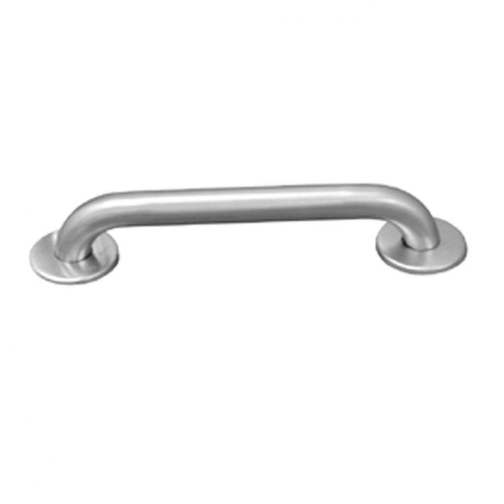 1-1/2'' x 32'' Satin Finish Grab Bar with Concealed Snap-On Flange