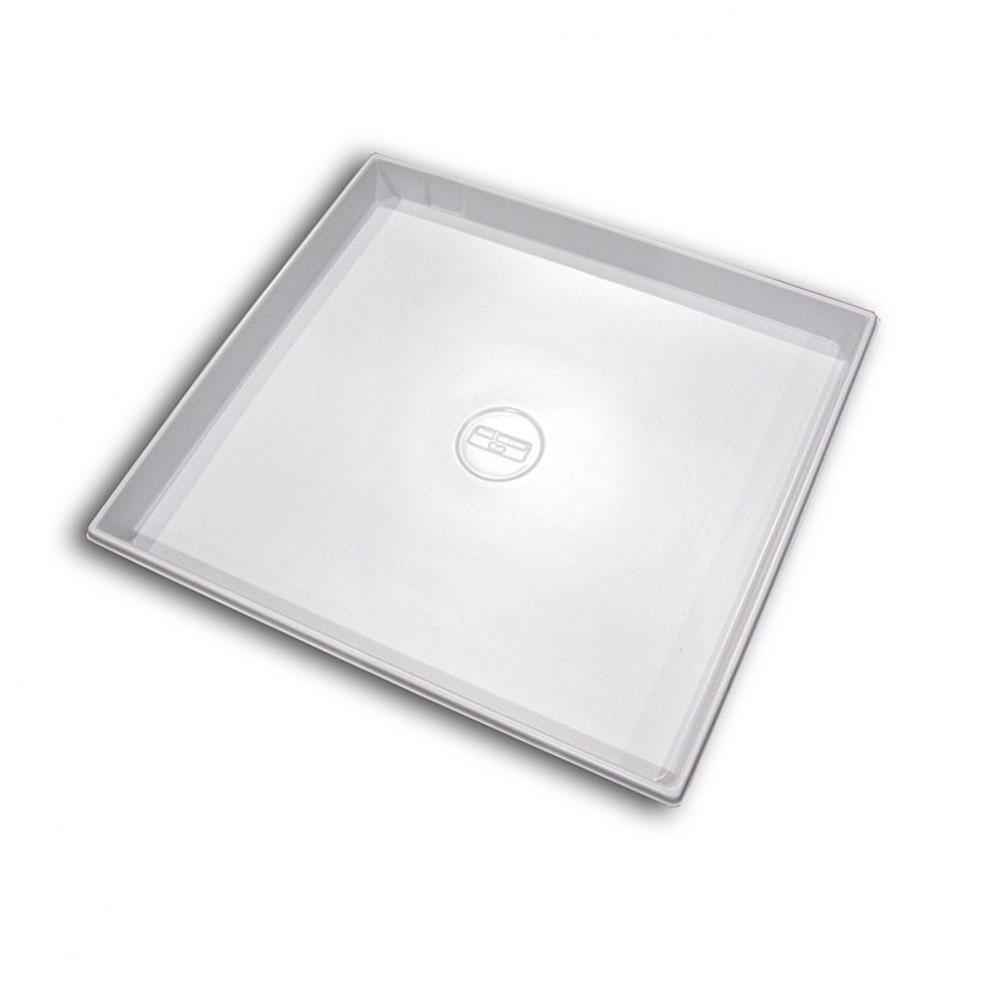 29'' x 31'' Washing Machine Pan with Side Mount Drain