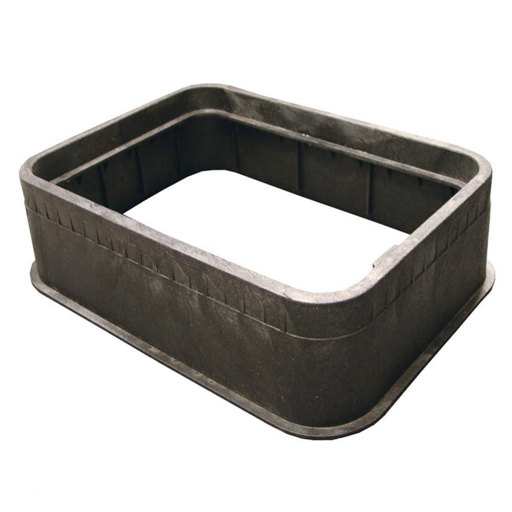 6'' Extension for 15'' Jumbo Water Meter Box