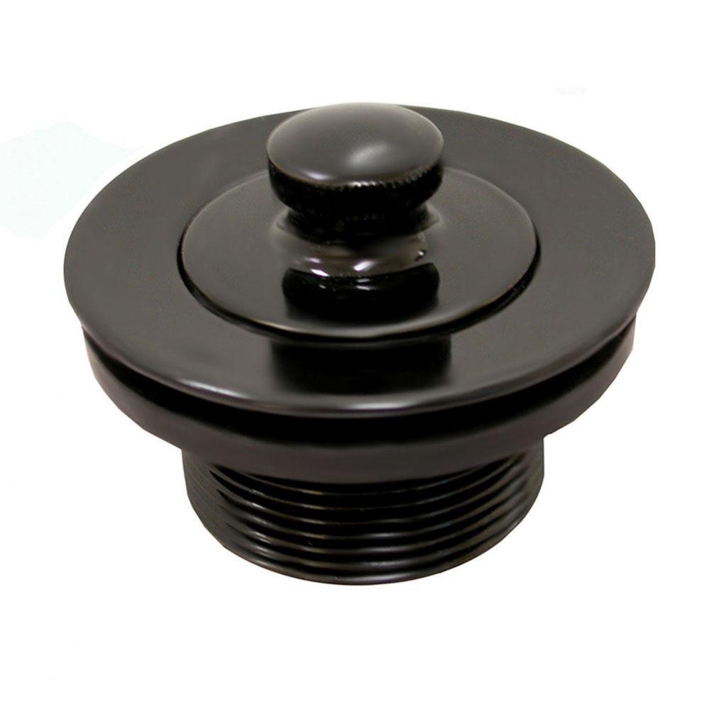 Black Lift and Turn Tub Drain
