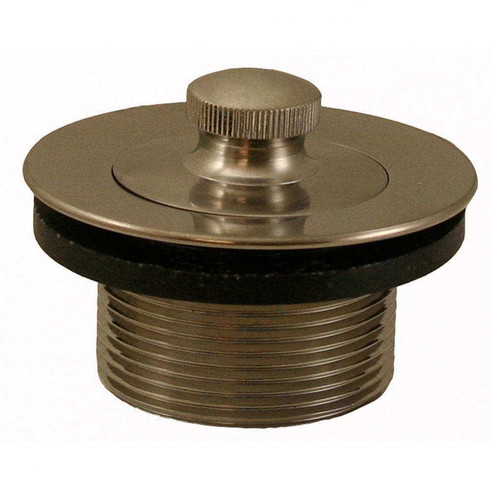 Satin Nickel Lift and Turn Tub Drain