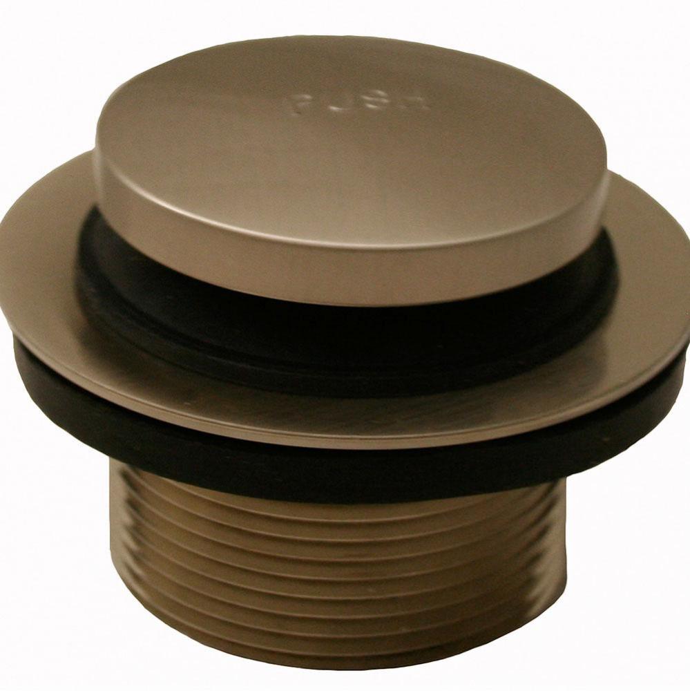 Satin Nickel Toe Touch Tub Drain