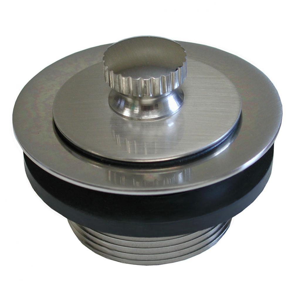Brushed Nickel Friction Lift Tub Drain