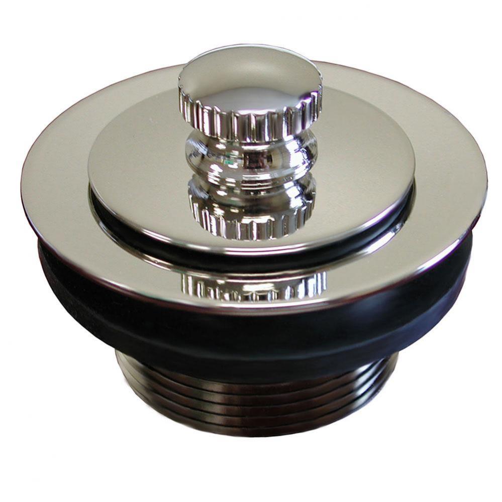 Polished Nickel Friction Lift Tub Drain
