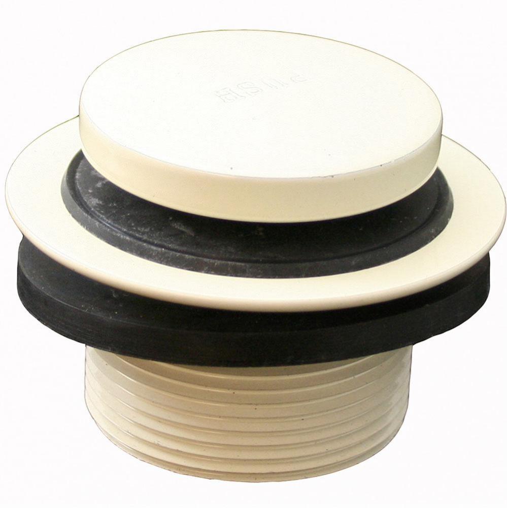 Almond Toe Touch Tub Drain