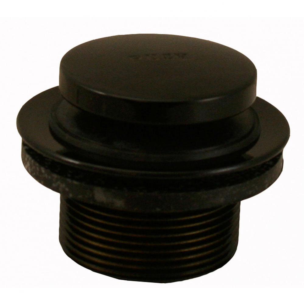 Black Toe Touch Tub Drain