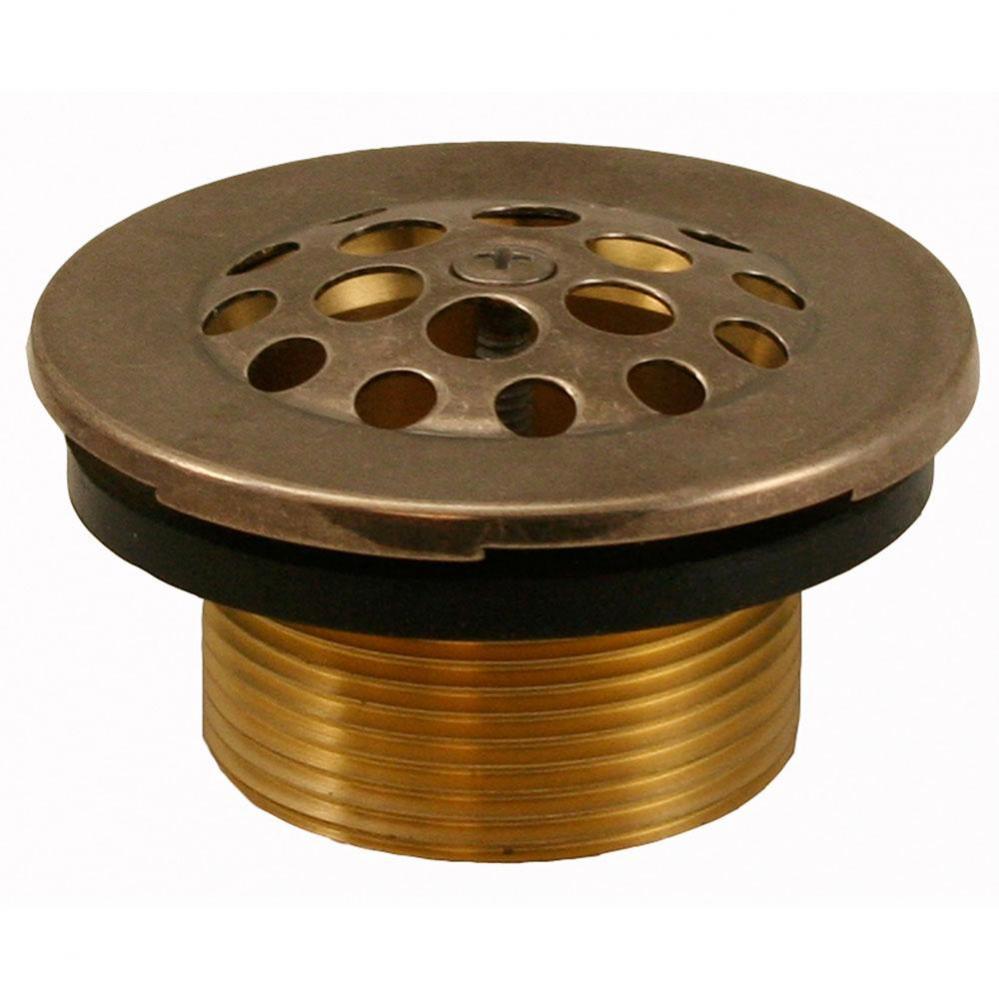 Antique Nickel Trip Lever Body, Grid and Screw