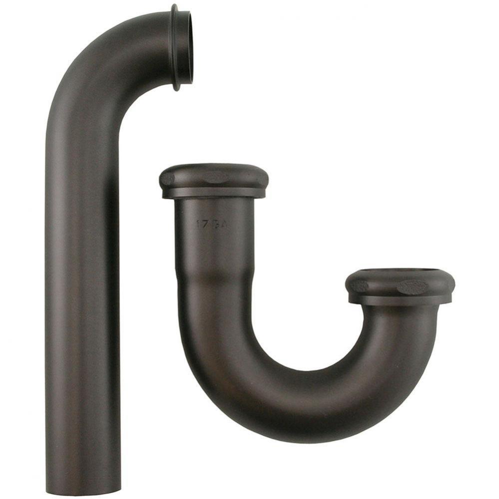 Oil Rubbed Bronze 1-1/4'' Brass Tubular P-Trap