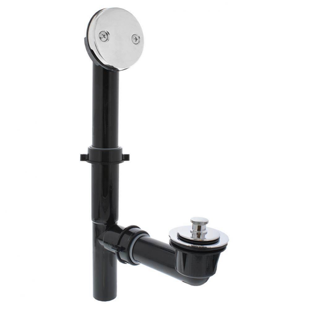 Polished Stainless ABS Two-Hole Tubular Friction Lift Full Kit