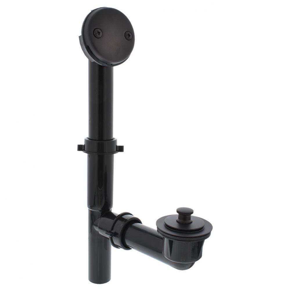 Oil Rubbed Bronze Two-Hole Tubular Friction Lift Full Kit