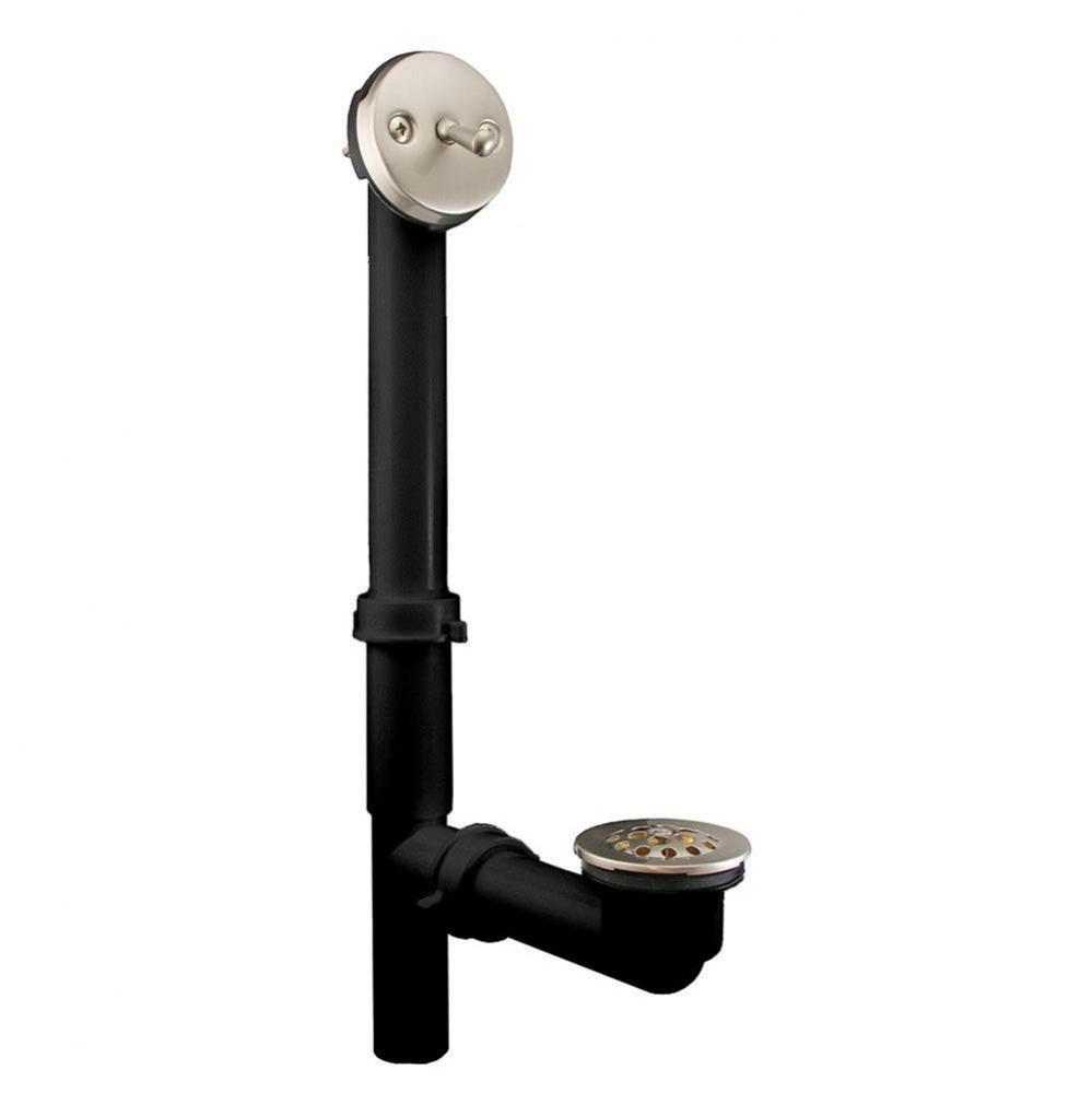 Brushed Nickel ABS Tubular Trip Lever Full Kit