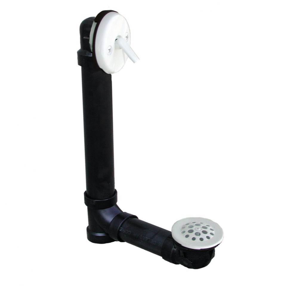Polar White ABS Tubular Trip Lever Full Kit