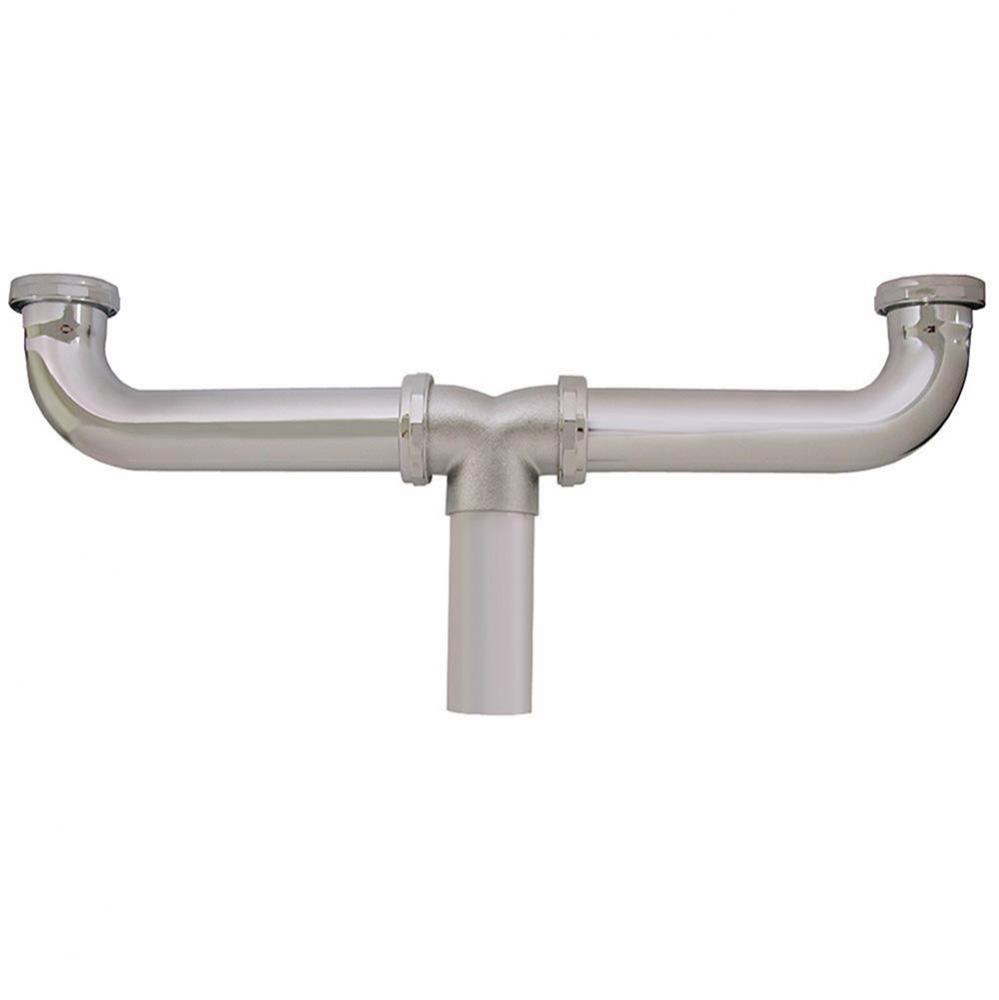 1 1/2 Sj Center Outlet Waste 22 Ga