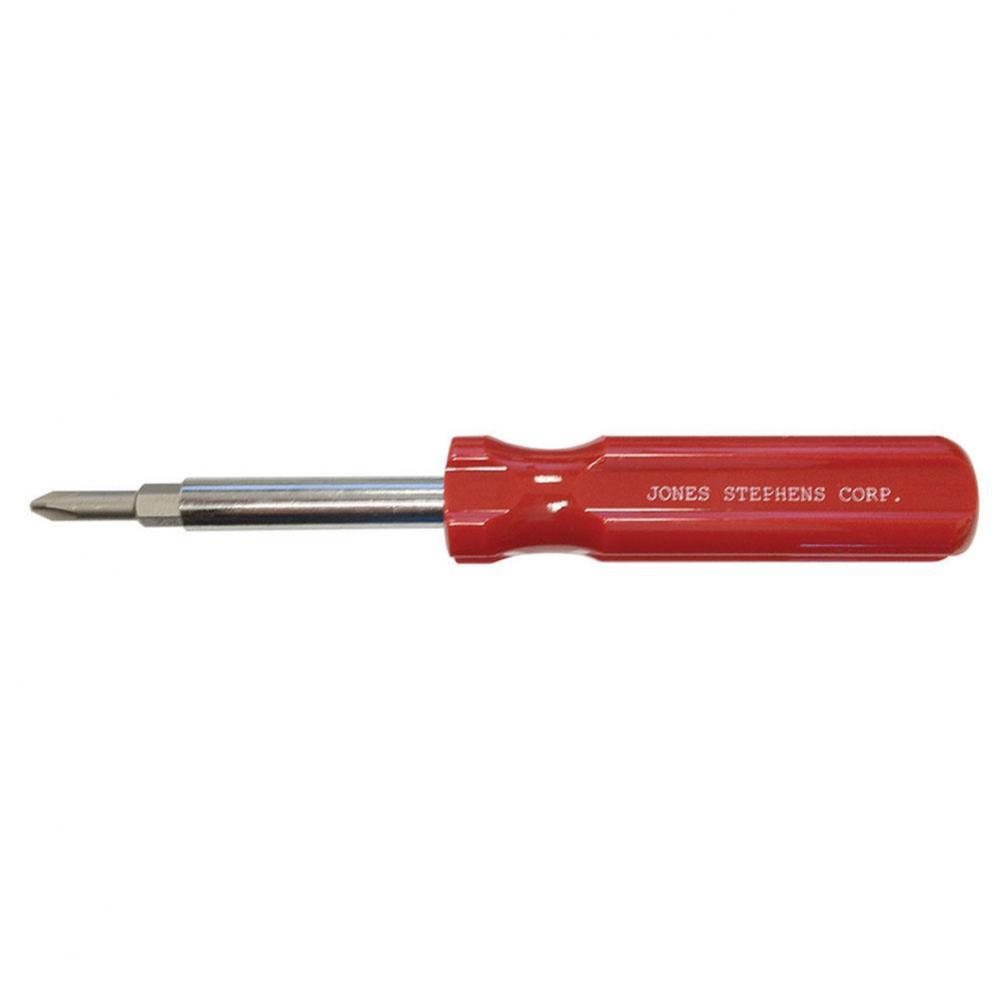 4 in 1 Screwdriver, Phillips and Slotted