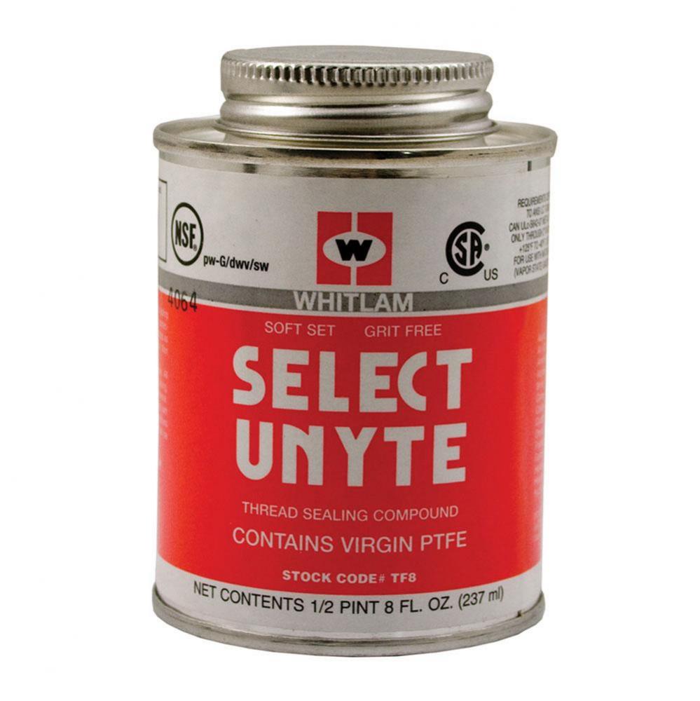 1 Pint, Whitlam ''Select Unyte'' Teflon Pipe Joint Compound, Carton of 12