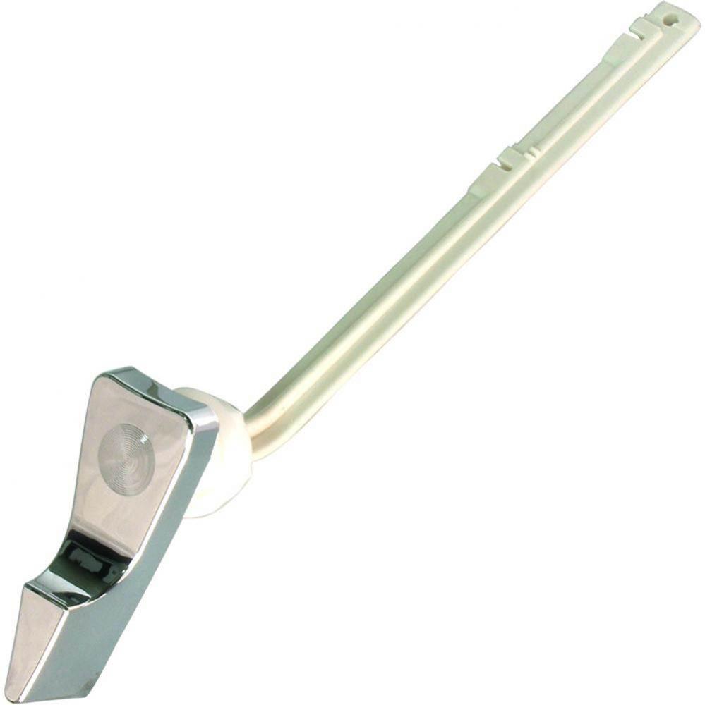 Chrome Tank Trip Lever for American Standard 45 deg. with Plastic Spud and Nut
