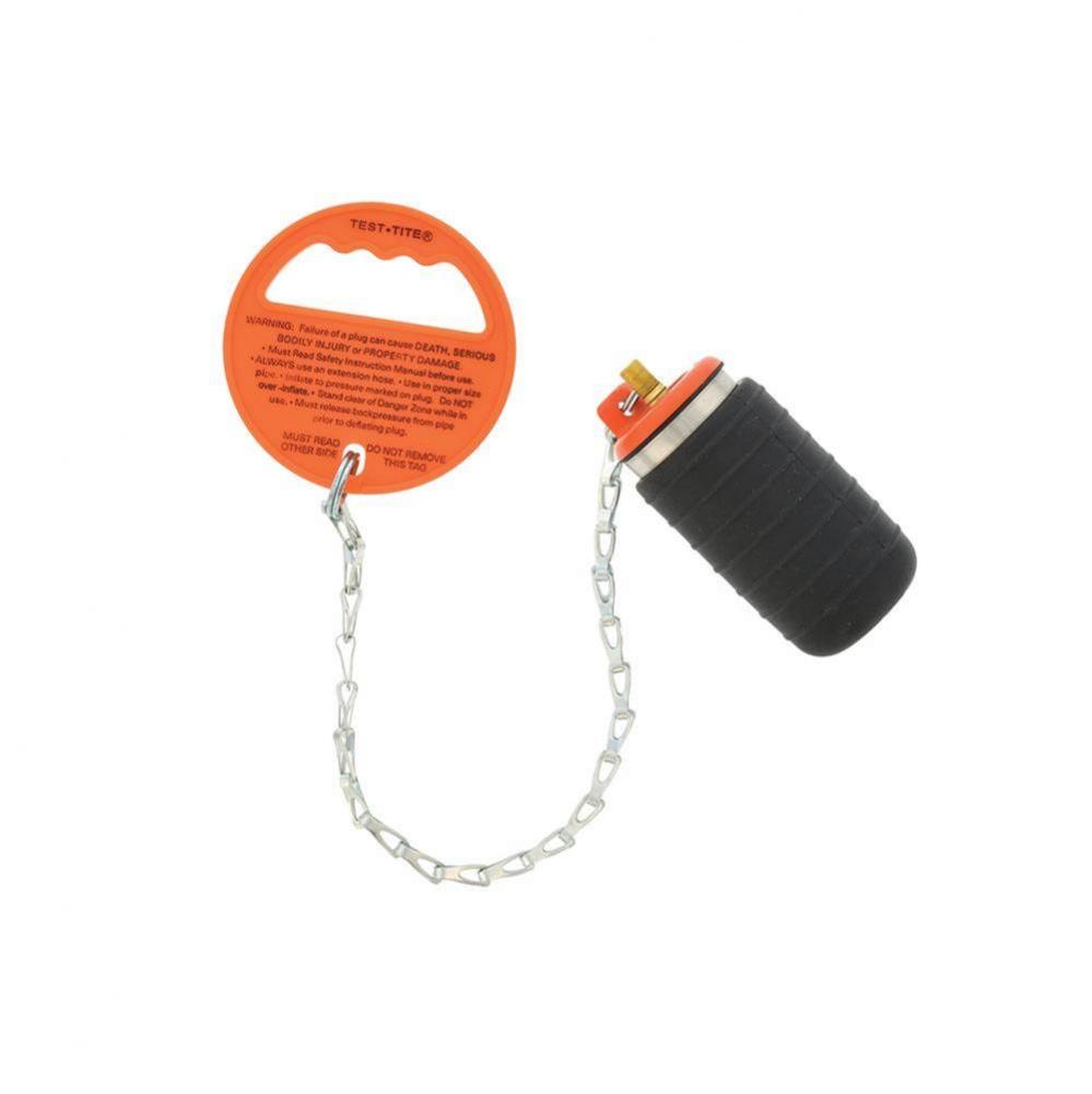 2'' Pressure Relief Pneumatic Test Plug with Chain
