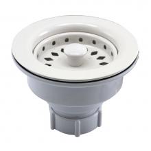 Jones Stephens B02001 - Polar White Basket Strainer