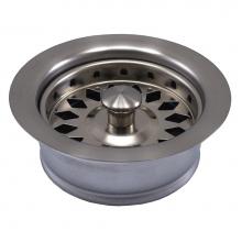 Jones Stephens B03401 - Brushed Stainless Disposal Assembly Fits In-Sink-Erator
