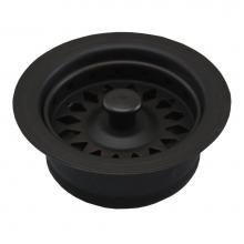 Jones Stephens B03407 - Old World Bronze Disposal Assembly Fits In-Sink-Erator