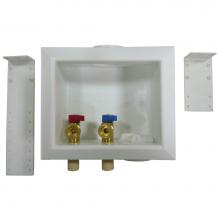 Jones Stephens B05741 - Washing Machine Box, Right Outlet Without Hammer Arrester, 1/2'' CPVC