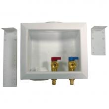 Jones Stephens B05842 - Washing Machine Box, Left Outlet Without Hammer Arrester, 1/2'' PEX