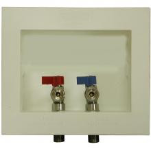 Jones Stephens B05900 - OFFSET DRN WASHER BOX W/VALVES INSTALLED