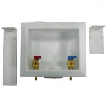 Jones Stephens B05943 - Washing Machine Box, Center Outlet Without Hammer Arrester, 3/8'' PEX