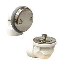 Jones Stephens B07057 - Schedule 40 ABS One-Hole Chrome Plated Brass Lift and Turn, Standard Full Kit - Includes Pipe and