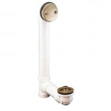 Jones Stephens B0713AB - Antique Brass Standard Two-Hole Schedule 40 Lift and Turn Full Kit