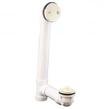 Jones Stephens B0716AL - Almond Standard Two-Hole Schedule 40 Friction Lift Full Kit