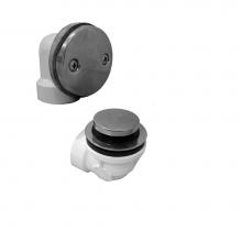 Jones Stephens B0717AN - Antique Nickel Standard Two-Hole Schedule 40 Toe Touch Half Kit