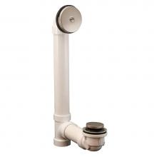 Jones Stephens B0755BN - Brushed Nickel Standard One-Hole Schedule 40 Toe Touch Full Kit